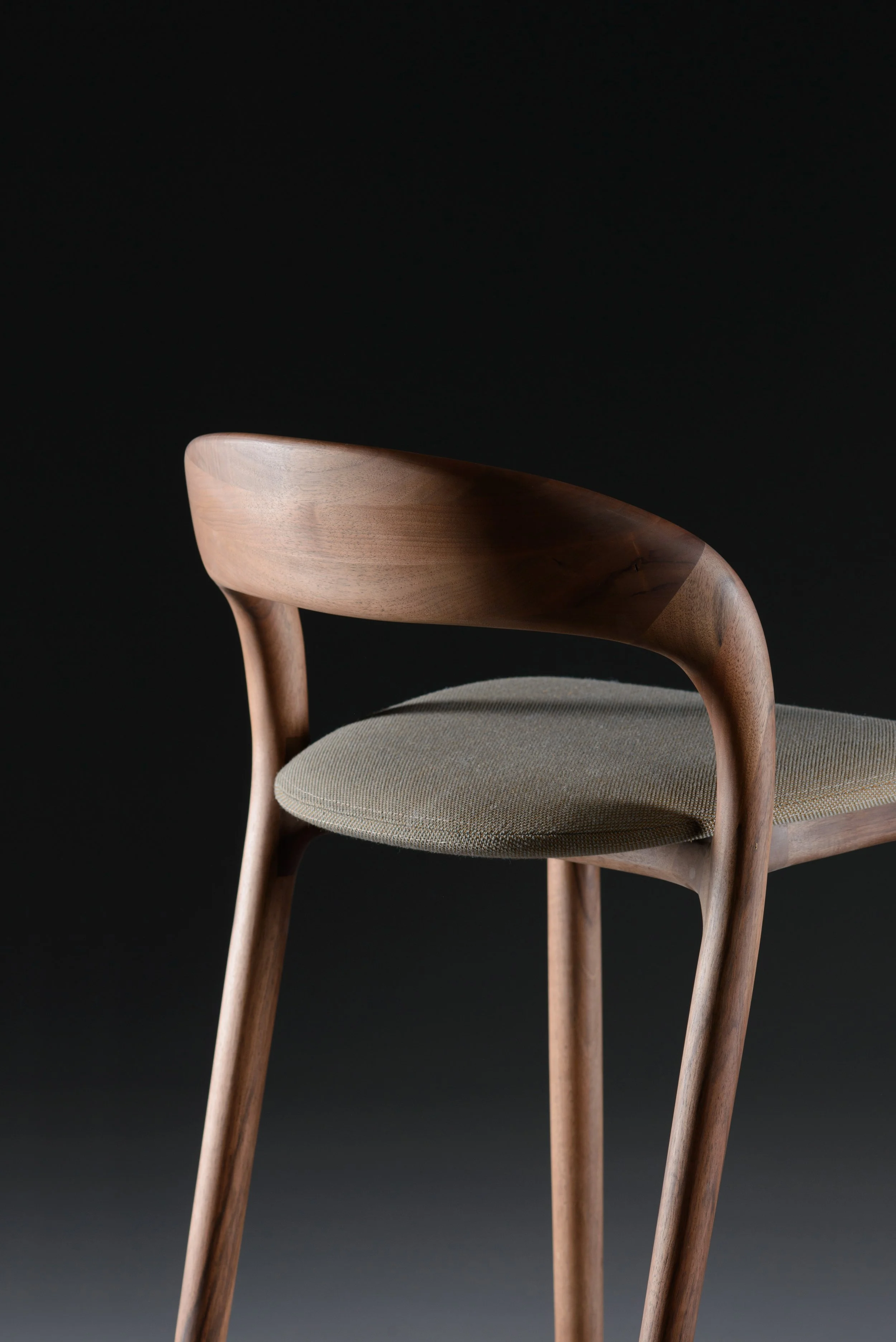 Neva Light Bar Chair by Regular Company for Artisan | Solid Wood
